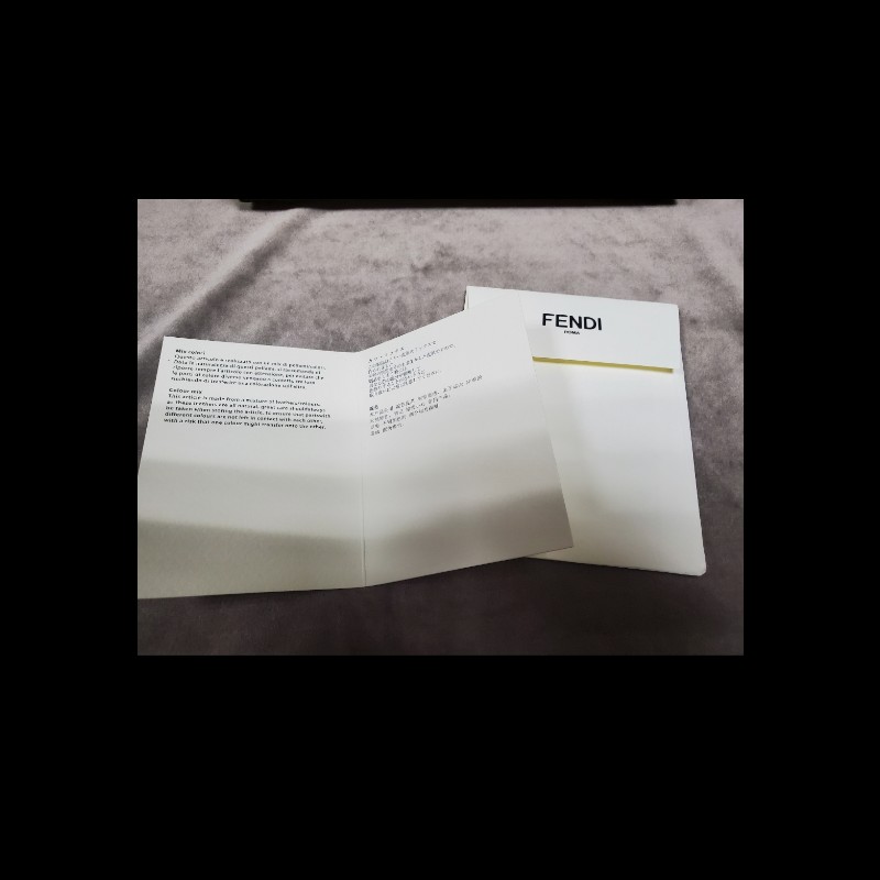 全新現貨 FENDI 怪獸眼睛黑色皮革對開長夾 皮夾 Bag Bugs-32