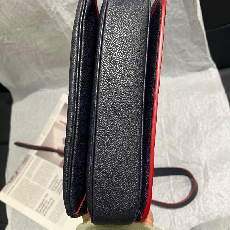 LV 路易威登 藍色牛皮 郵差包-4