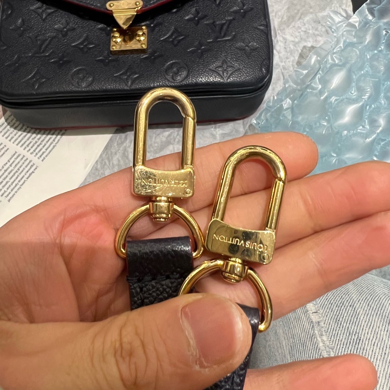 LV 路易威登 藍色牛皮 郵差包-18