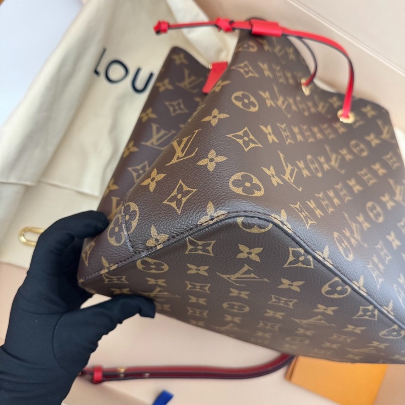 lv路易威登 NEONOE紅色水桶-4