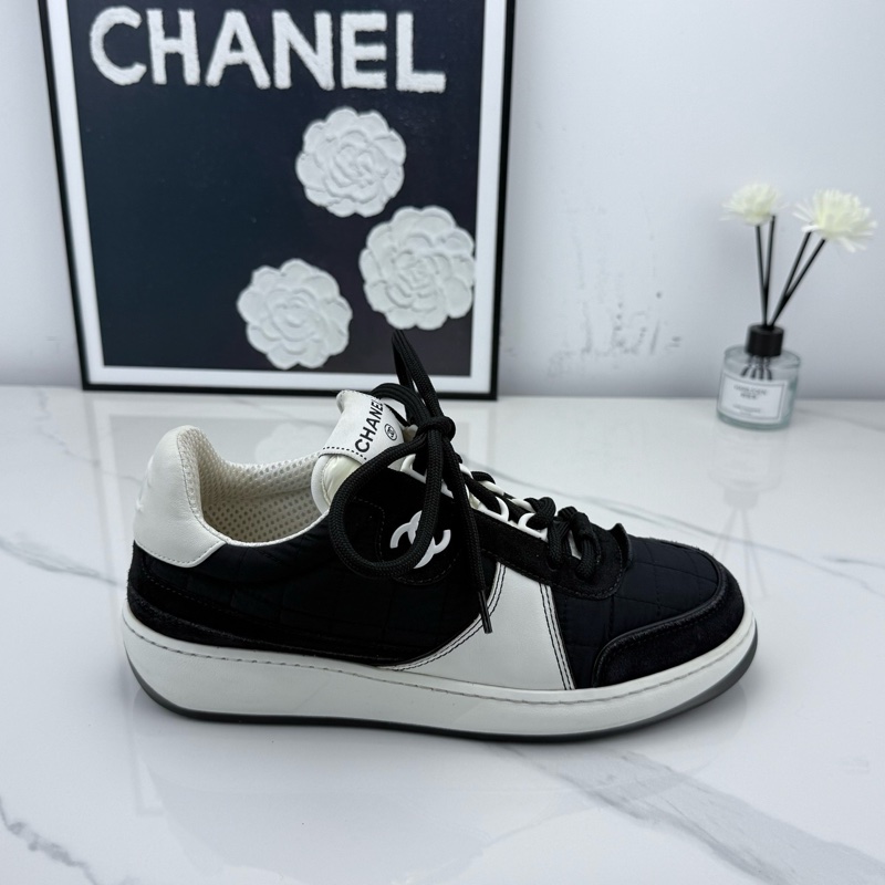 99新💗Chanel香奈兒 黑白熊貓板鞋 36.5碼-3