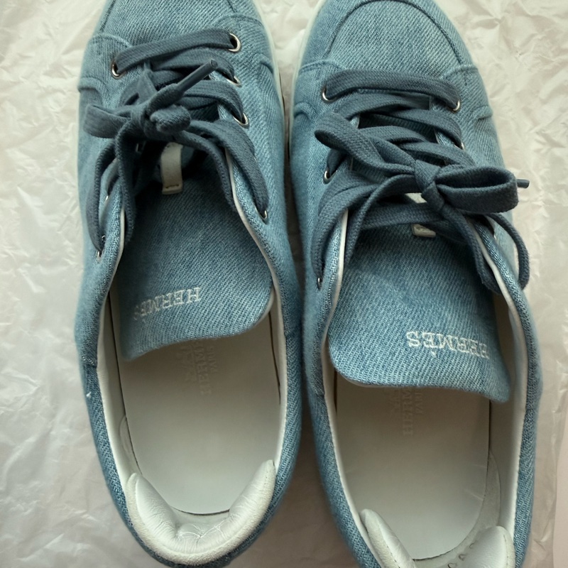 💖Hermes KID 牛仔 休閒鞋 37號💖 小H-5