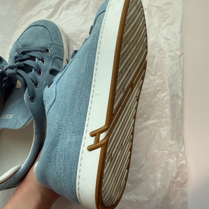 💖Hermes KID 牛仔 休閒鞋 37號💖 小H-10
