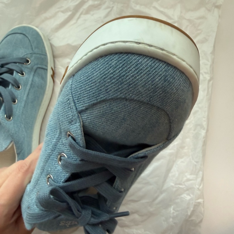 💖Hermes KID 牛仔 休閒鞋 37號💖 小H-14