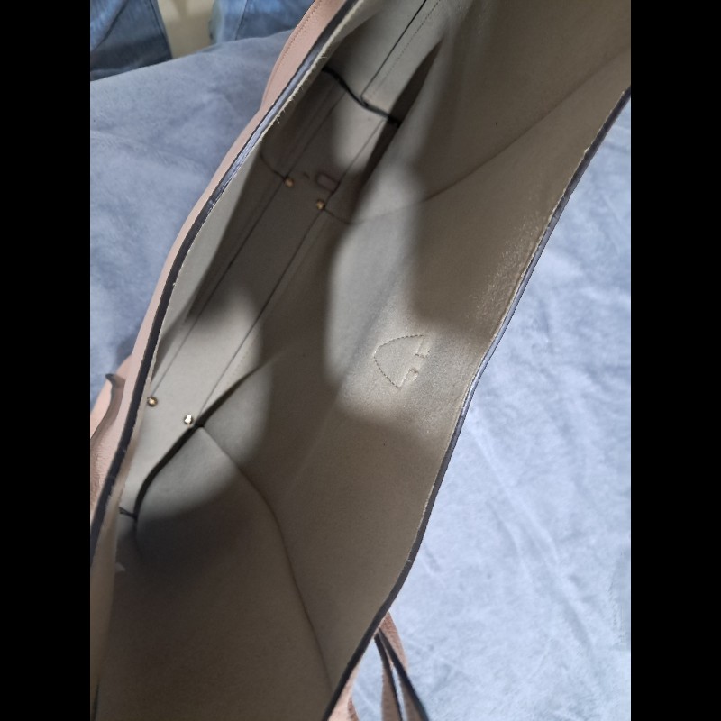 TOD'S 藕色大包 Timeless-6