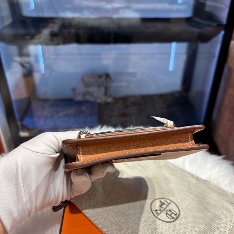 HERMES/愛馬仕 Roulis slim 金扣-5