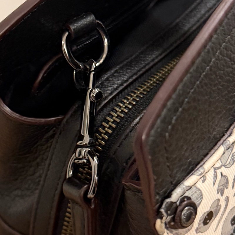 【專櫃限量款】Coach Mercer 30 峽谷絎縫丹寧拼接手提包 (Mercer Satchel 30 in Canyon Quilt Denim)-8