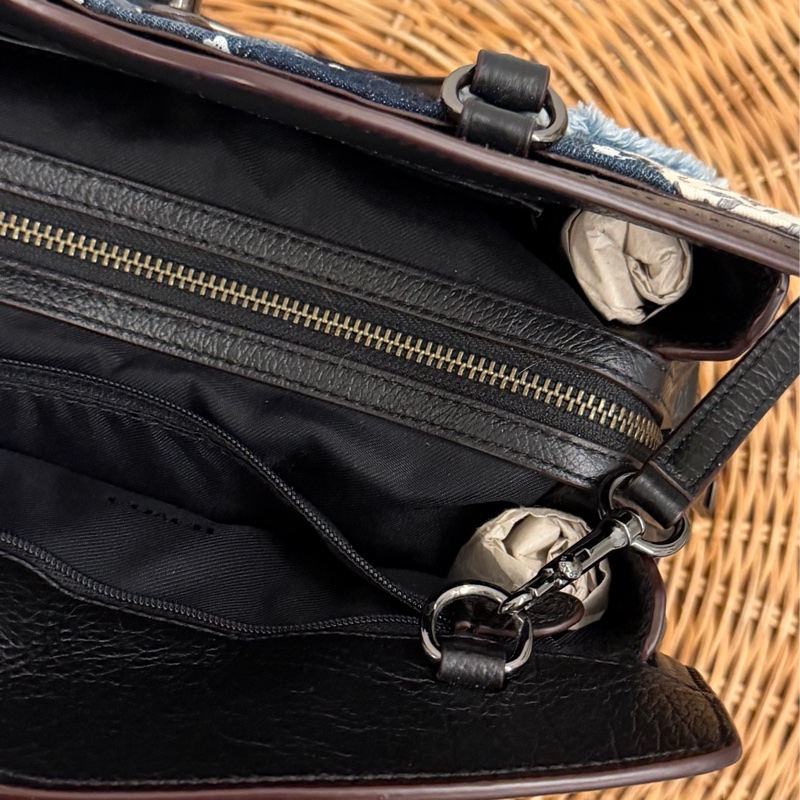 【專櫃限量款】Coach Mercer 30 峽谷絎縫丹寧拼接手提包 (Mercer Satchel 30 in Canyon Quilt Denim)-18
