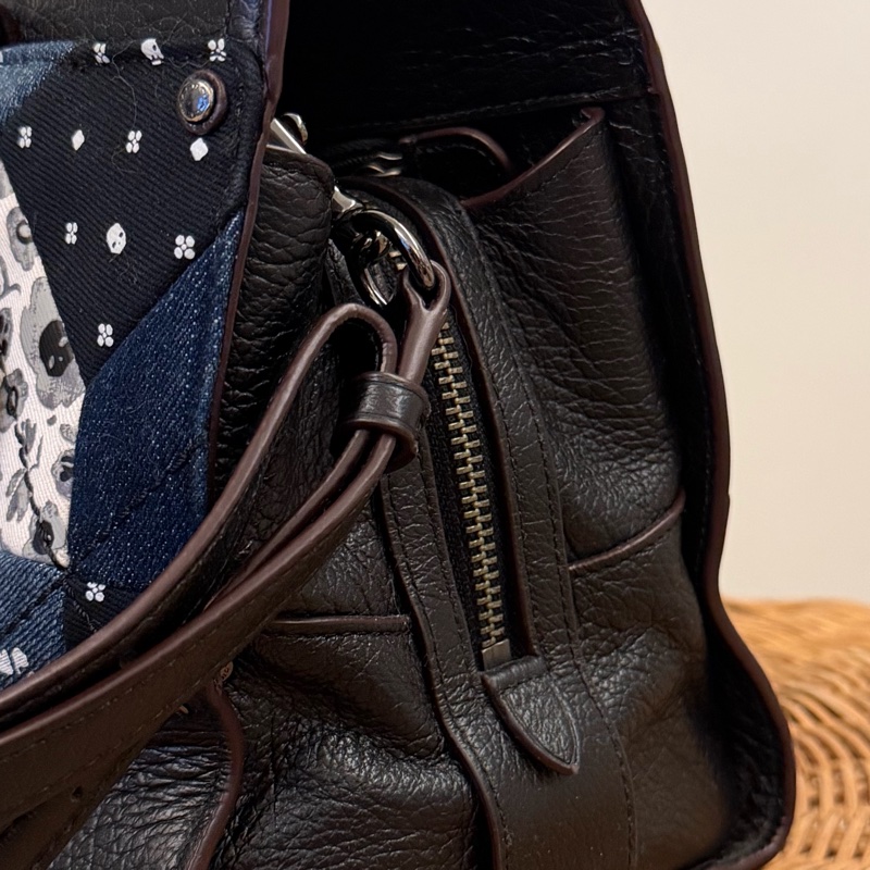 【專櫃限量款】Coach Mercer 30 峽谷絎縫丹寧拼接手提包 (Mercer Satchel 30 in Canyon Quilt Denim)-27