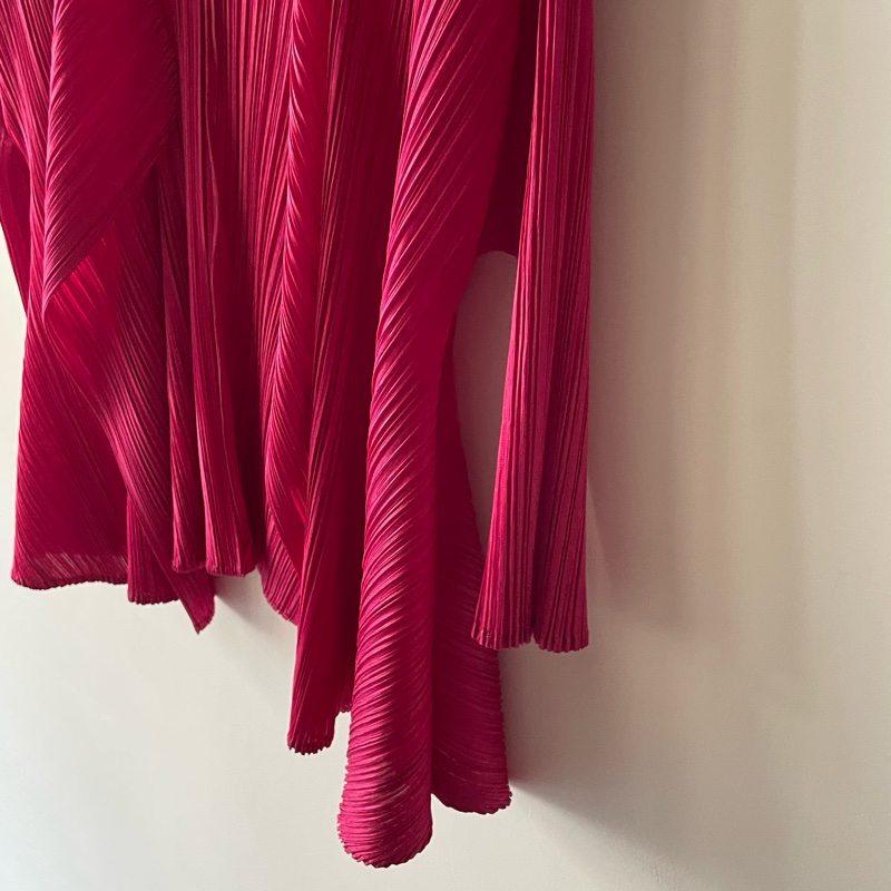 ▪️富貴選物FUGUEI▪️PP 三宅一生 榮耀系列 榮耀紅 開襟外套-7