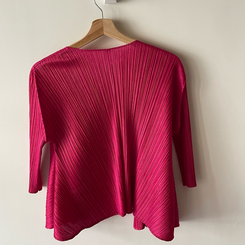 ▪️富貴選物FUGUEI▪️PP 三宅一生 榮耀系列 榮耀紅 開襟外套-8