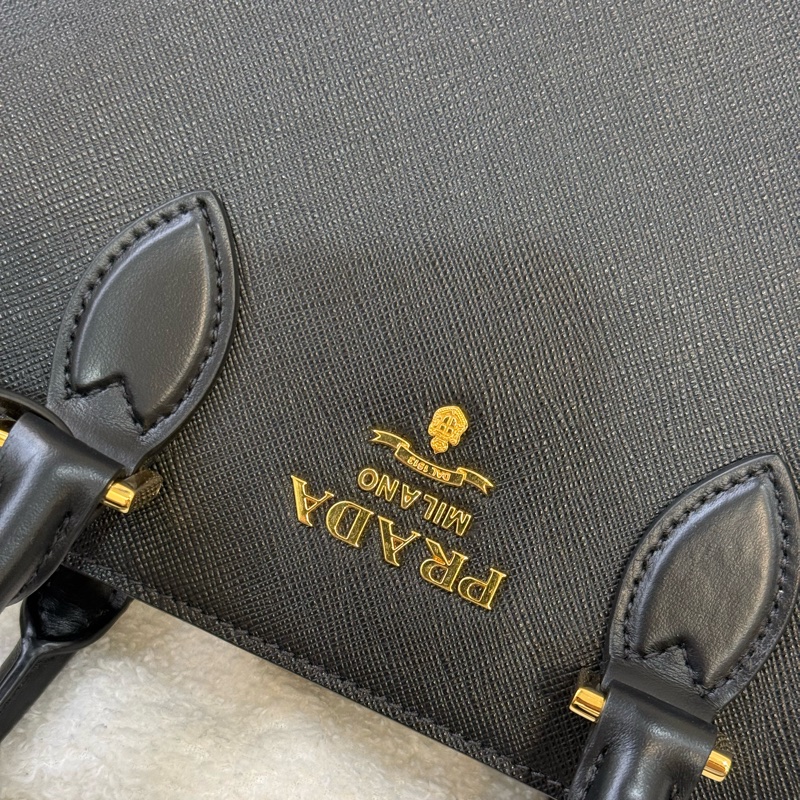 (全新閒置)Prada 殺手包 黑色小號 購入九萬-4