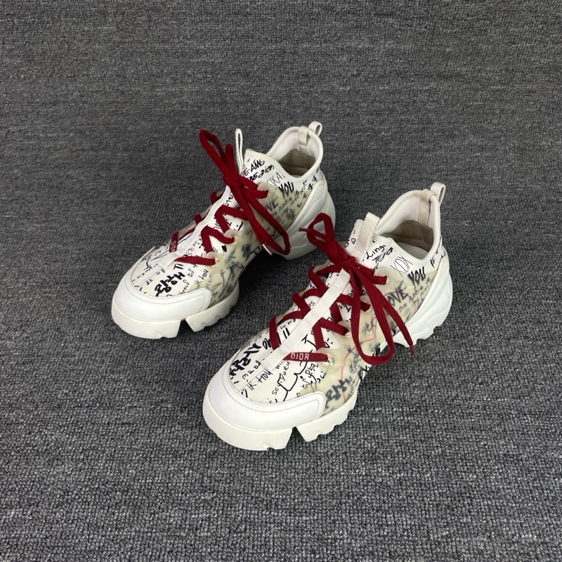 Dior迪奥红白老爹鞋 尺码：37-0