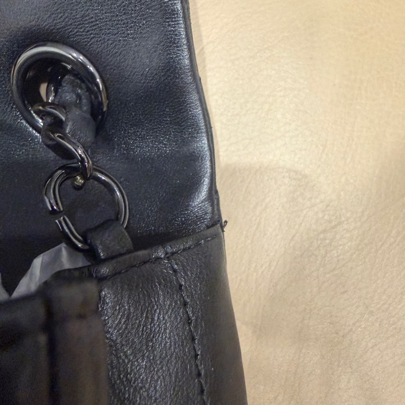 全配❤️ #香奈兒 #cf20 #mini #soblack #全黑 V紋 山形紋-55