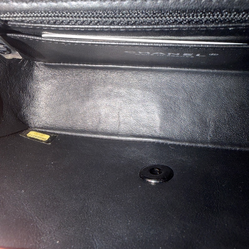 全配❤️ #香奈兒 #cf20 #mini #soblack #全黑 V紋 山形紋-59