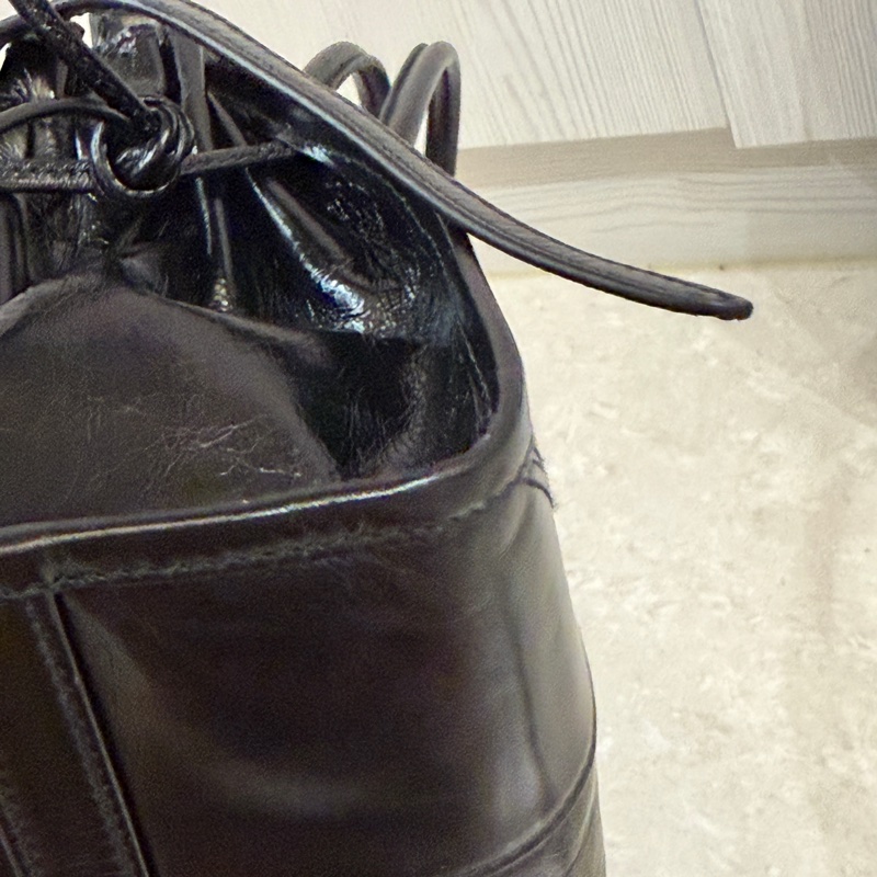 全新 晶片款🈶25年購證❤️ #prada #softlux #黑金 #油蠟牛皮 #肩背包-30