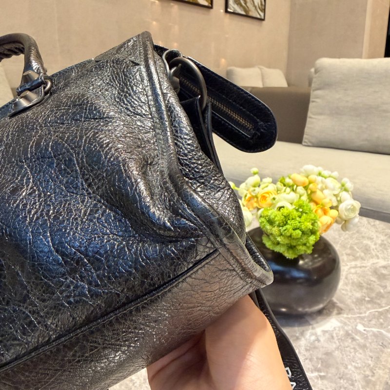 BALENCIAGA 巴黎世家 Classic City 機車包|黑色|羊皮|可手提/斜背-8