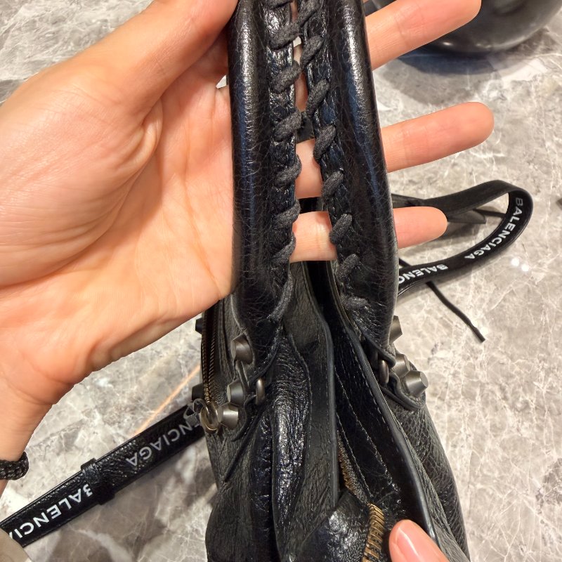 BALENCIAGA 巴黎世家 Classic City 機車包|黑色|羊皮|可手提/斜背-20