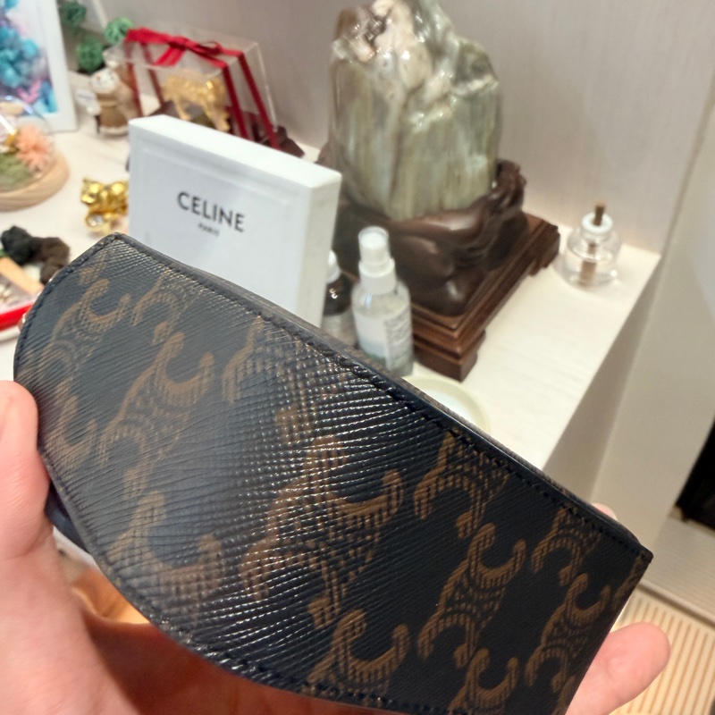 Celine 人手必備 凱旋門 經典小廢包 小包包 斜背包裝可愛 正品!挑戰全網最彿-3