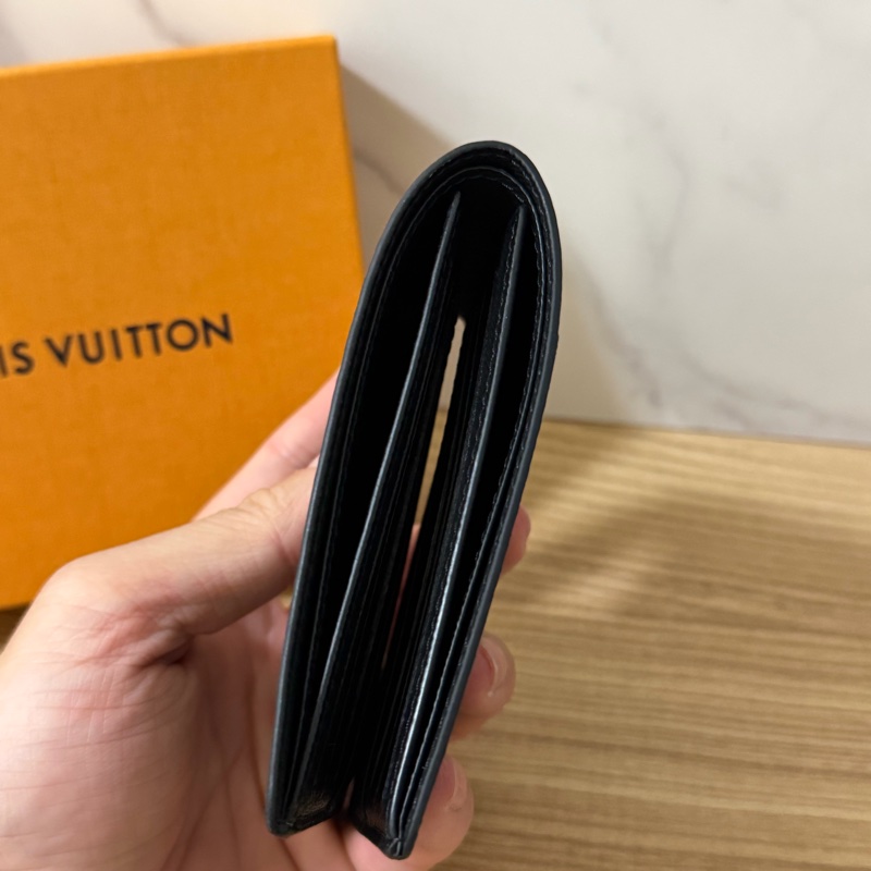 LV 黑花短夾 2025年款式-2