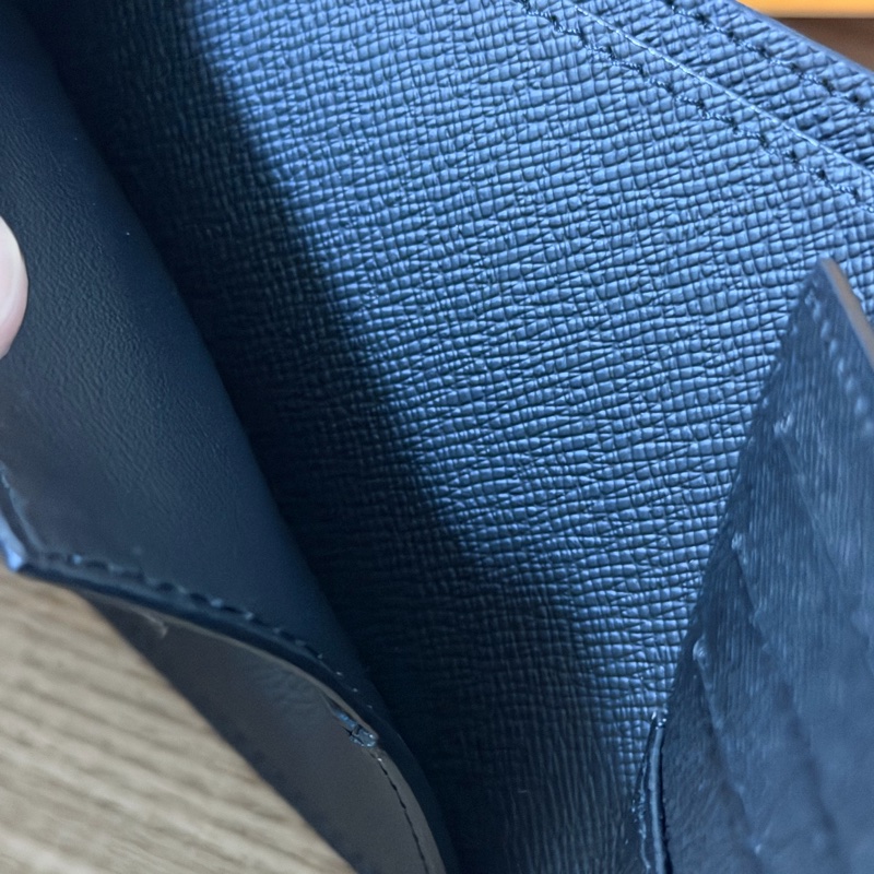 LV 黑花短夾 2025年款式-10