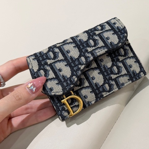 99新Dior Oblique馬鞍卡包.編碼0241