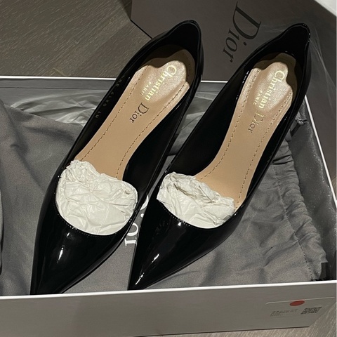 迪奧Dior D-Moi 休閒尖頭高跟鞋 38.5