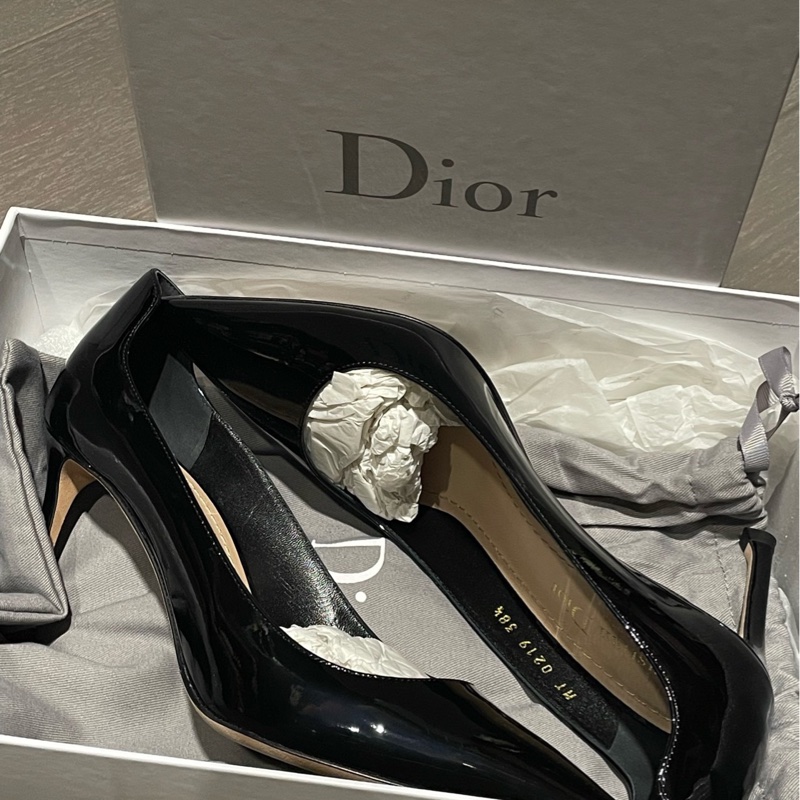 迪奧Dior D-Moi 休閒尖頭高跟鞋 38.5-2