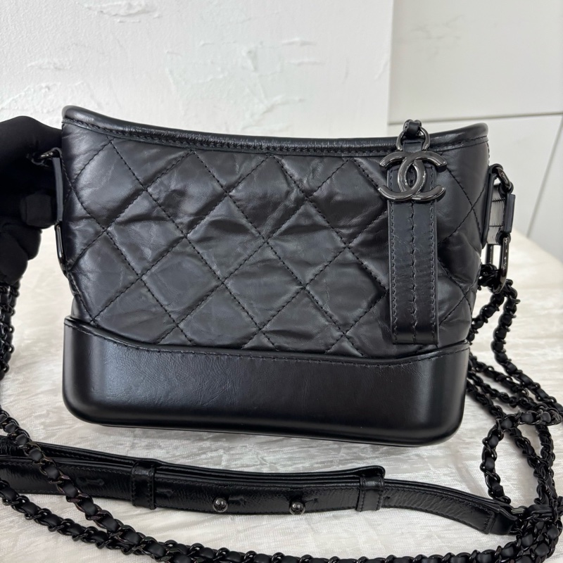 全配🈶購證❤️ #香奈兒 #流浪包 #小號 #soblack #全黑-4