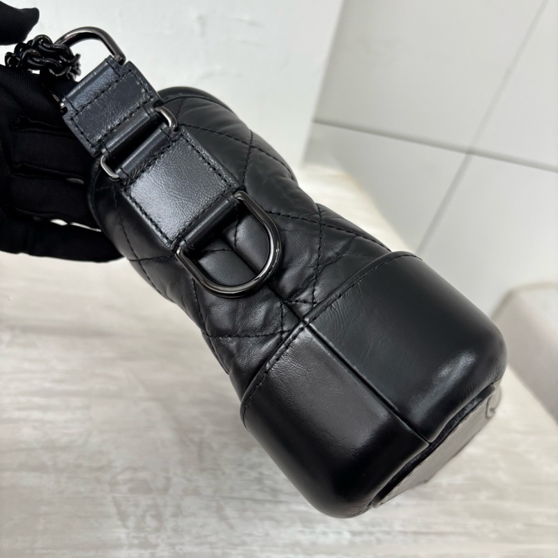 全配🈶購證❤️ #香奈兒 #流浪包 #小號 #soblack #全黑-5