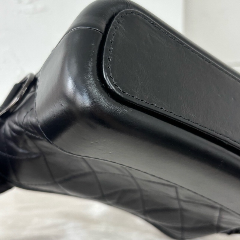 全配🈶購證❤️ #香奈兒 #流浪包 #小號 #soblack #全黑-7