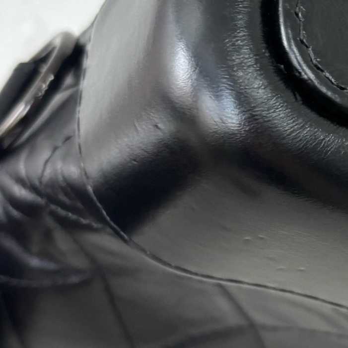 全配🈶購證❤️ #香奈兒 #流浪包 #小號 #soblack #全黑-17