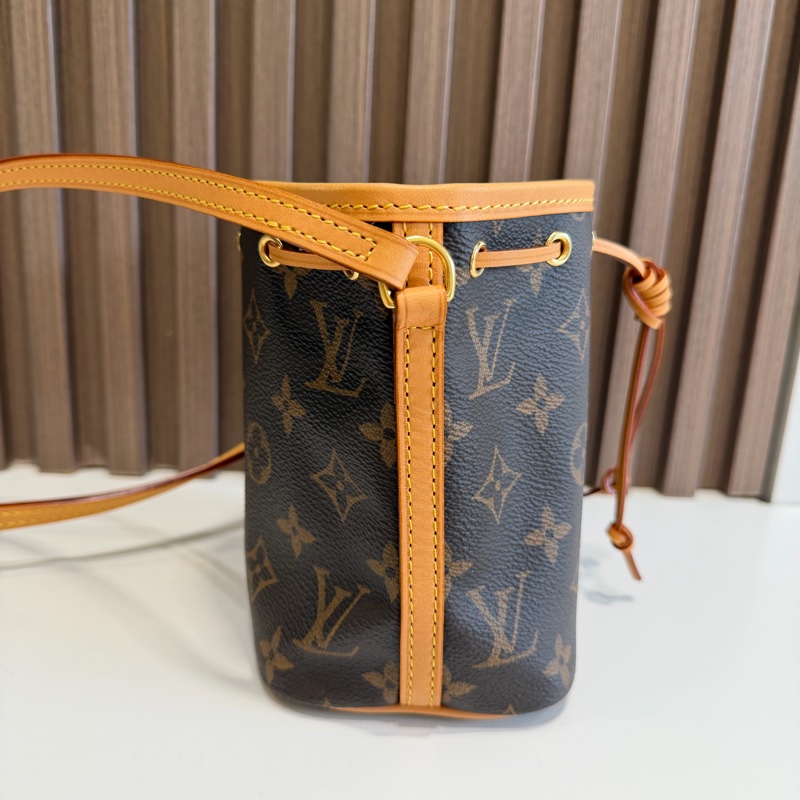 【98新 ✨ 全網最低價!】LV 老花 水桶包 nano noe 小水桶(下單前先詢問庫存❗️)-7