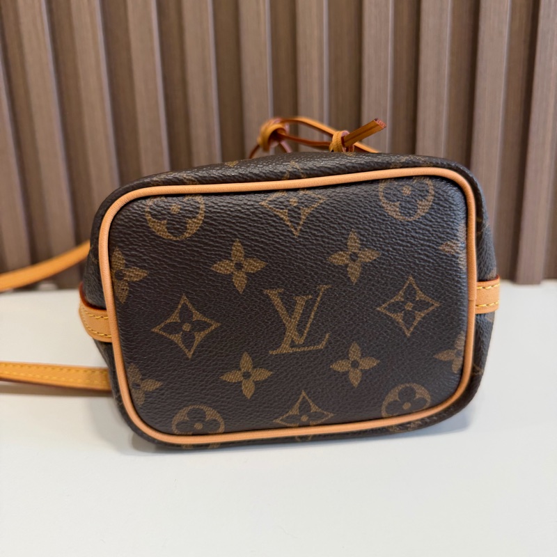 【98新 ✨ 全網最低價!】LV 老花 水桶包 nano noe 小水桶(下單前先詢問庫存❗️)-9