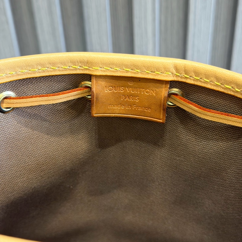 【98新 ✨ 全網最低價!】LV 老花 水桶包 nano noe 小水桶(下單前先詢問庫存❗️)-13