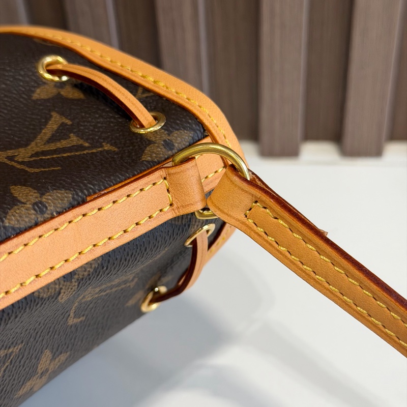 【98新 ✨ 全網最低價!】LV 老花 水桶包 nano noe 小水桶(下單前先詢問庫存❗️)-14