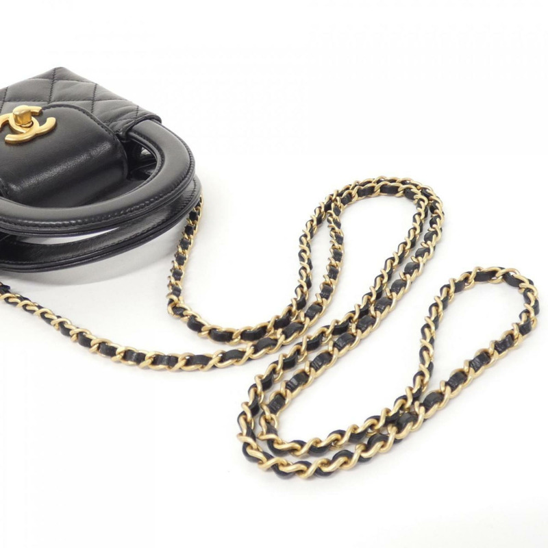 香奈兒 AP3435 鏈條手拿包-4