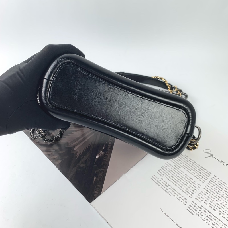 Chanel流浪包小號黑金 配件齊全❤️-2