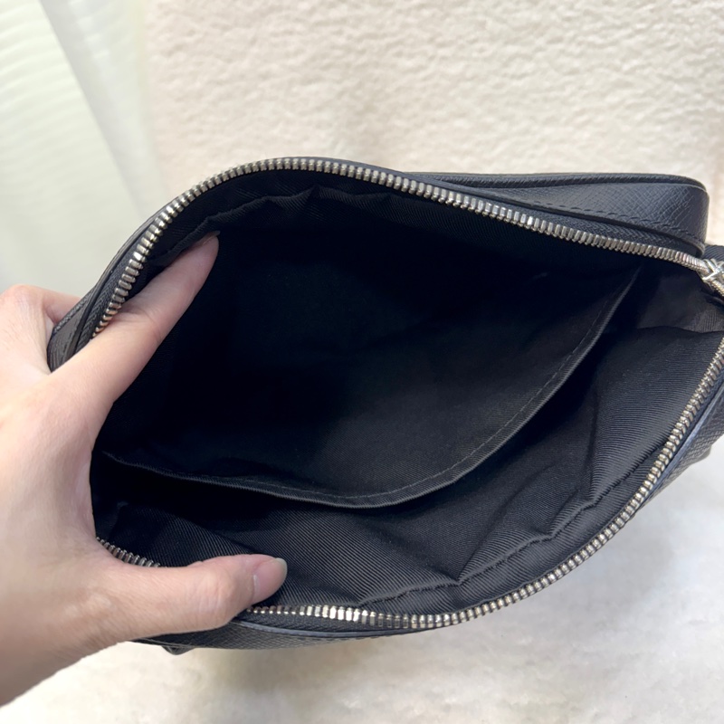 路易威登黑武士 Lv Outdoor Messenger Bag雙拉鍊郵差包 M30233-13