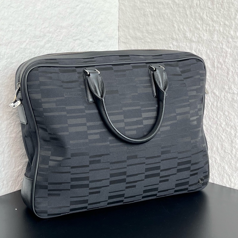 萬寶龍/Montblanc 公文包 電腦包 無肩帶  無附件-1