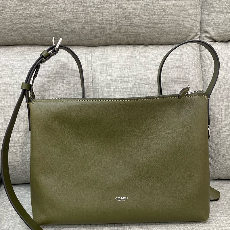 99新 2/21購入 Coach Mott 33 綠-2