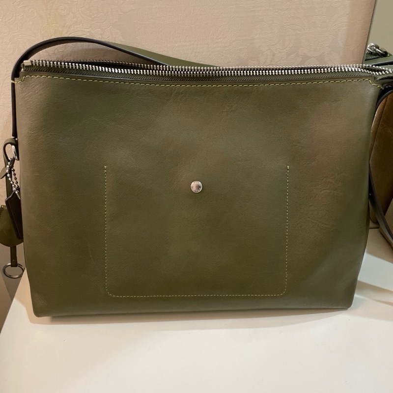 99新 2/21購入 Coach Mott 33 綠-4