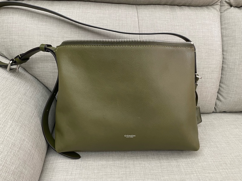 99新 2/21購入 Coach Mott 33 綠-7