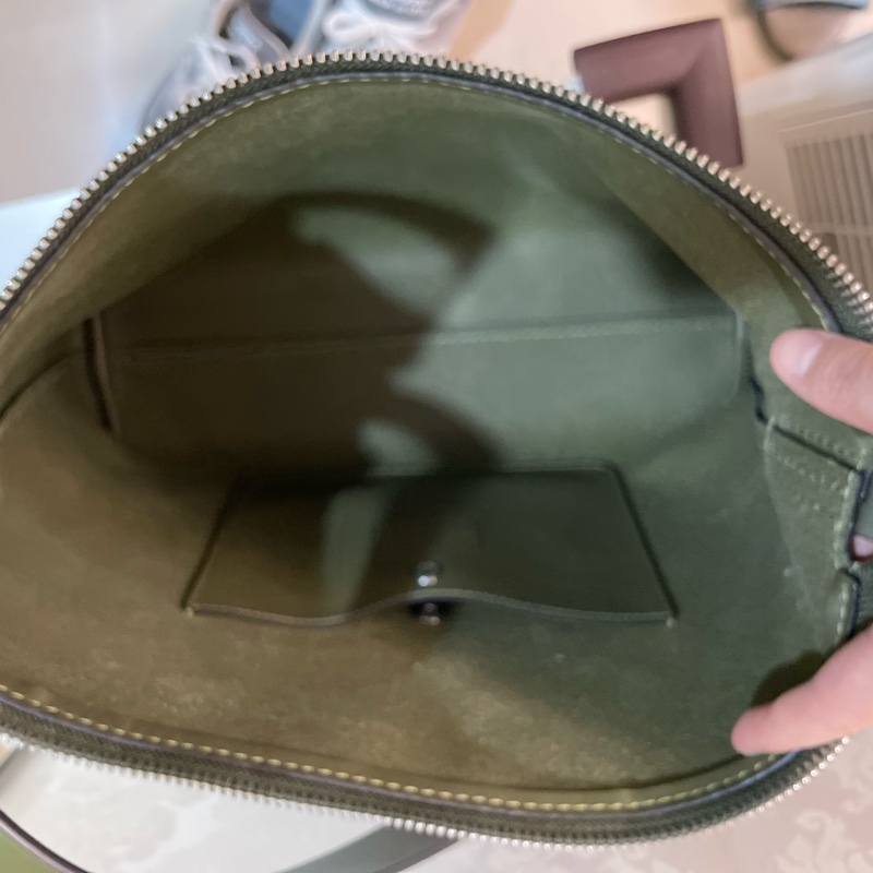 99新 2/21購入 Coach Mott 33 綠-25