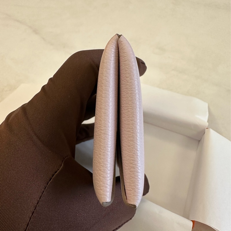 Hermes Calvi 卡夾 淡紫色-1