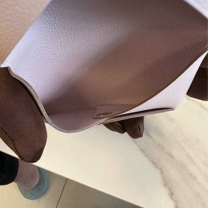 Hermes Calvi 卡夾 淡紫色-5