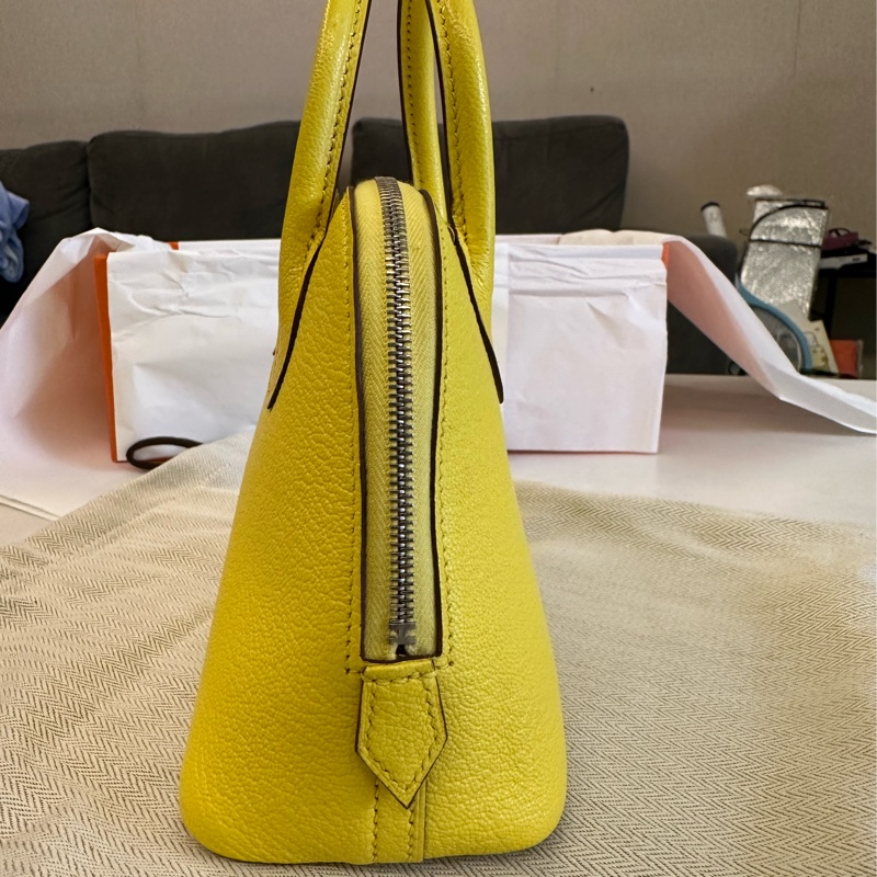Hermes mini bolide 9N 糖果黃-2
