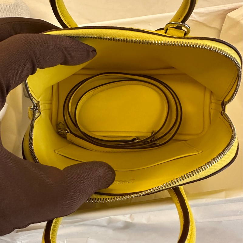 Hermes mini bolide 9N 糖果黃-5