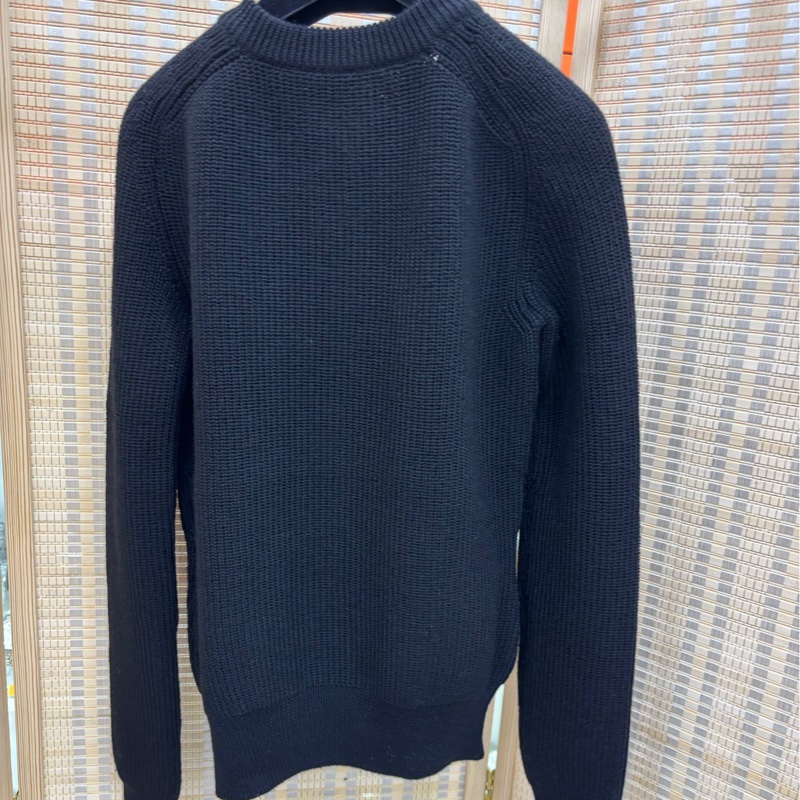 LV 黑色粗紋 毛衣M碼-1