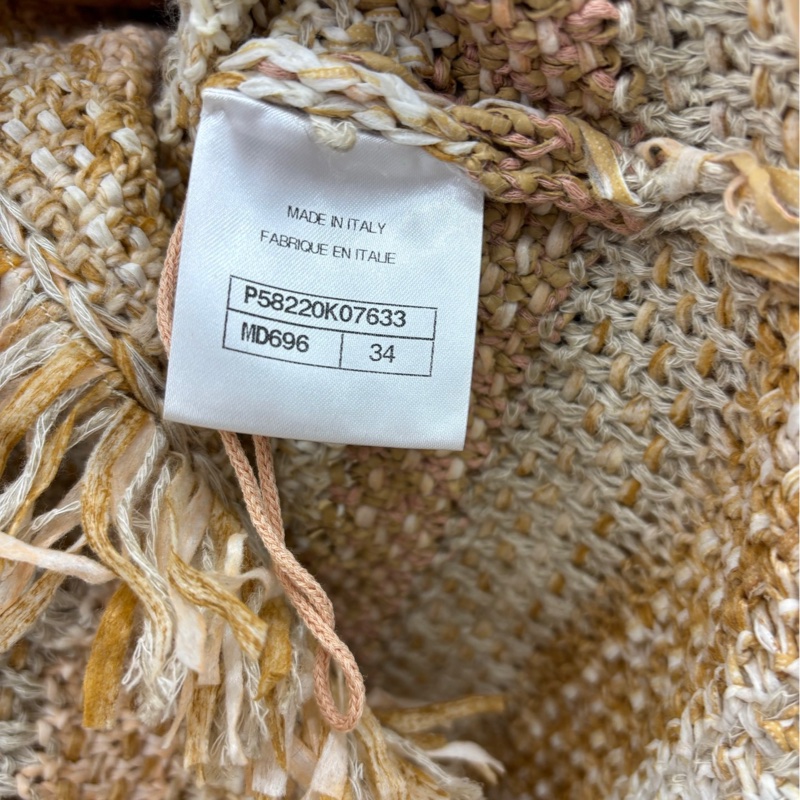 CHANEL 香奈兒 希臘系列編織流蘇外套 34碼-3